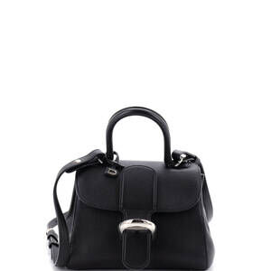 Delvaux Mini Brillant Top Handle Bag Leather